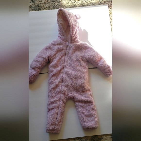 Koala Baby purple/white Snowsuit 18-24 months - Picture 1 of 6